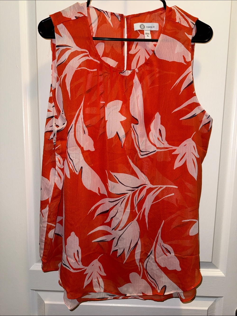 Cristina B Sleeveless Blouse
